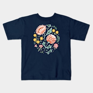 Victorian Floral Kids T-Shirt